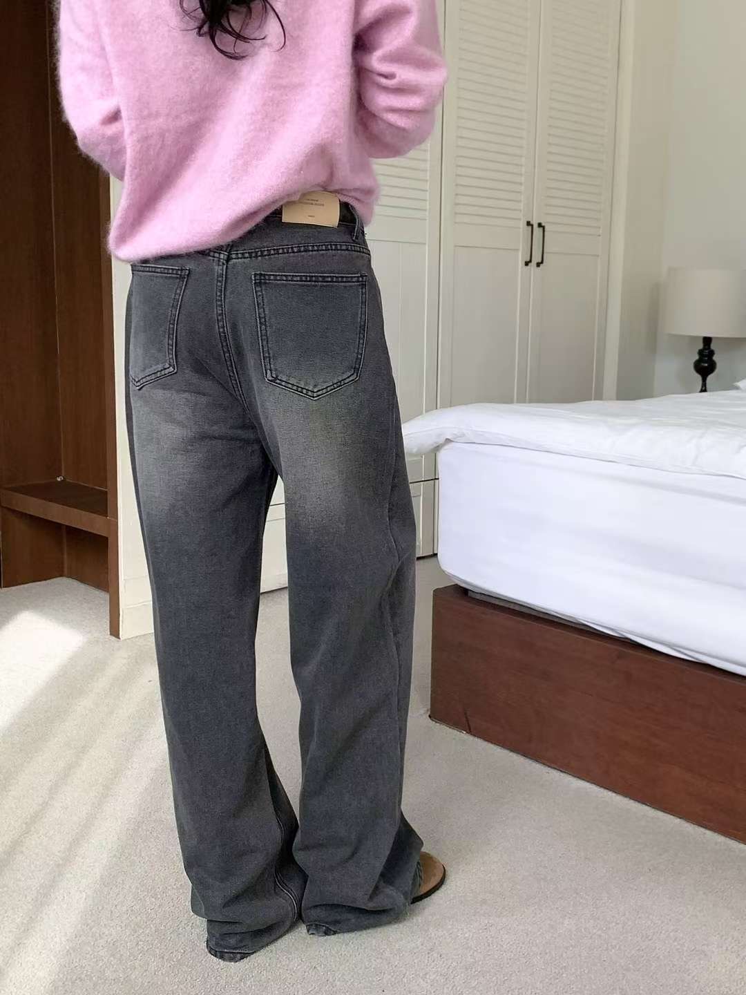 T.BLOSSOM東大門㊣代購女裝新品真品職業25秋冬人氣牛仔褲T.BLOSSOM牛仔褲