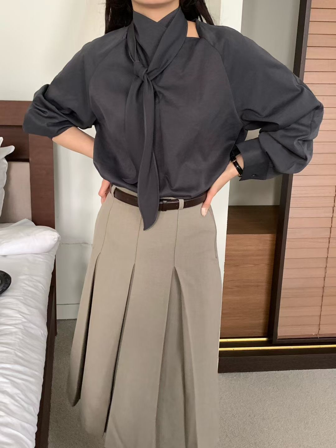 COMMA-콤마-T東大門㊣實拍女士新品熱賣推薦真品襯衫蕾絲衫COMMA襯衫/蕾絲衫圖色2