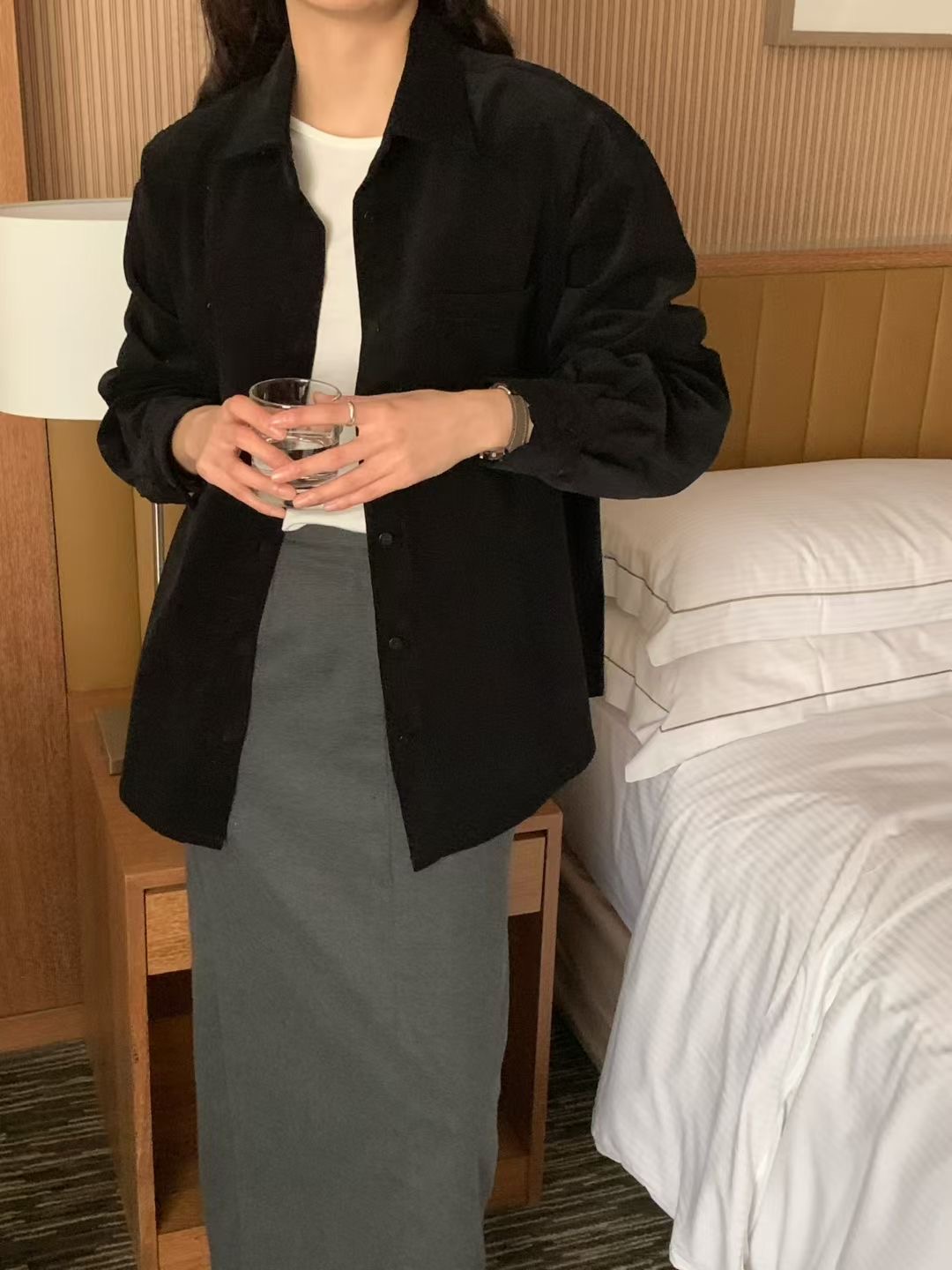 COMMA-콤마-T東大門㊣代購女士新款職業休閑熱賣襯衫蕾絲衫COMMA襯衫/蕾絲衫圖色2