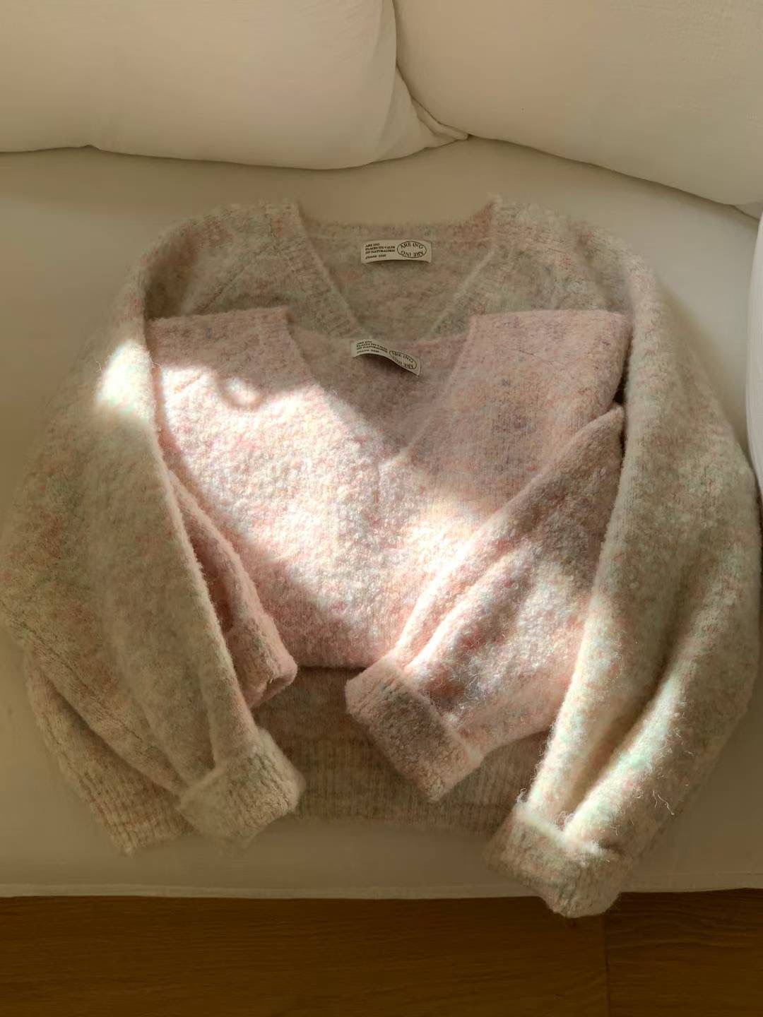 AREING東大門㊣代購女裝新款25秋冬真品時尚職業休閑針織衫AREING針織衫