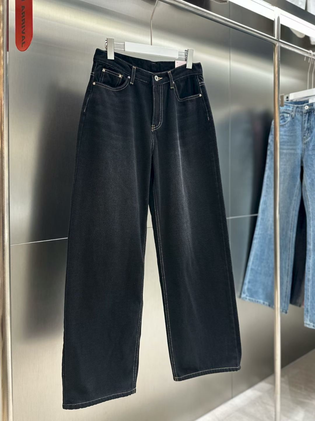 INDIGO-인디고-T韓國直郵㊣女士新品時尚25秋冬職業牛仔褲INDIGO牛仔褲圖色1