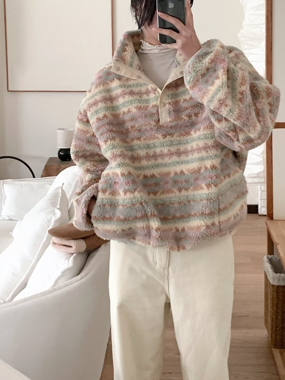 T.BLOSSOM東大門㊣代購女裝新品時尚推薦25秋冬熱賣人氣衛衣T.BLOSSOM衛衣圖色1