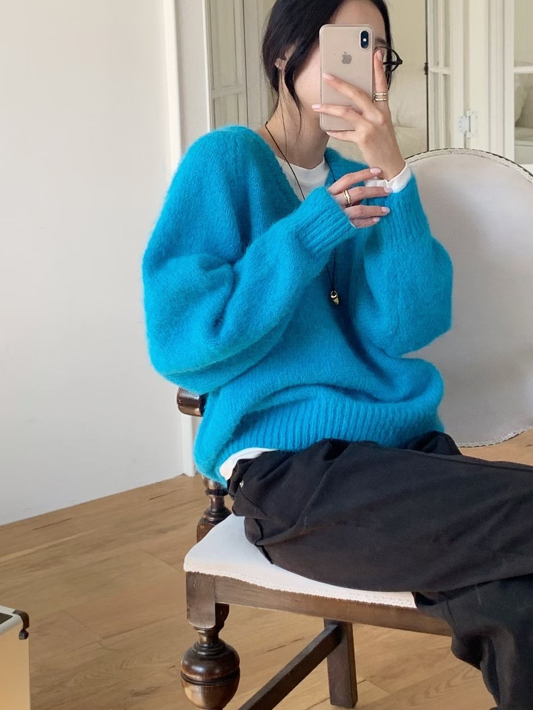 T.BLOSSOM東大門㊣實拍女士新款熱賣真品時尚職業人氣針織衫T.BLOSSOM針織衫