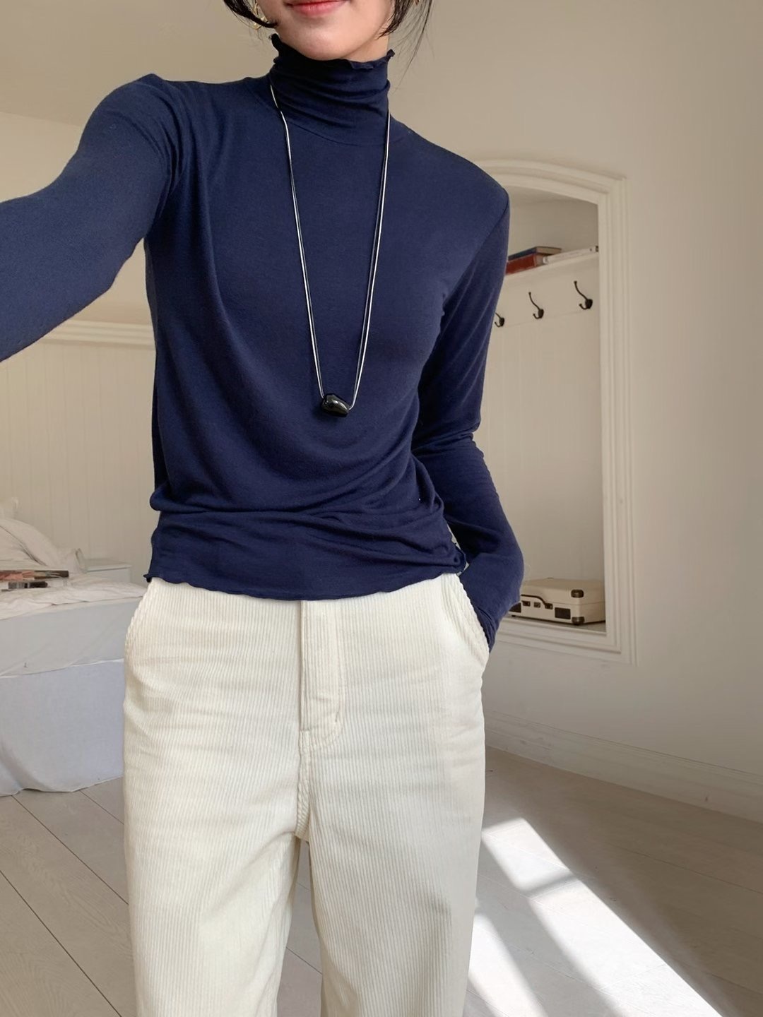 T.BLOSSOM東大門㊣代購女士新品熱賣人氣真品25秋冬長袖T恤T.BLOSSOM長袖T恤圖色6