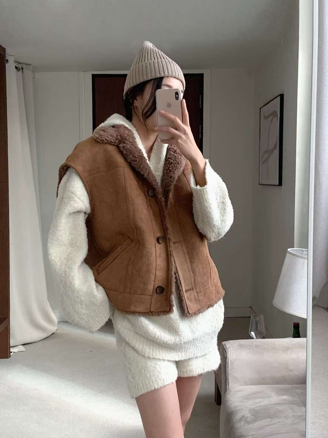 T.BLOSSOM東大門㊣實拍女士新款25秋冬真品休閑推薦熱賣馬甲T.BLOSSOM馬甲圖色1