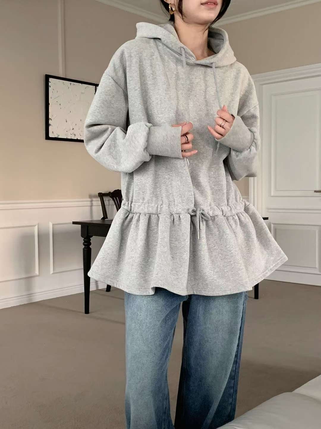 T.BLOSSOM東大門㊣代購女裝新款時尚25秋冬推薦職業真品衛衣T.BLOSSOM衛衣