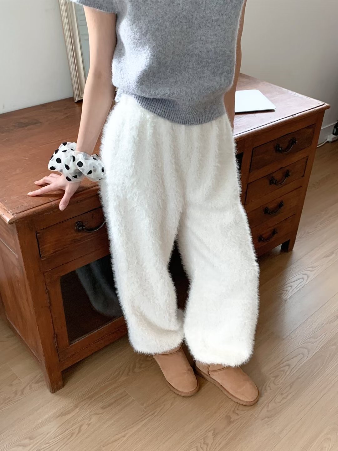 T.BLOSSOM東大門㊣代購女裝新款職業熱賣休閑休閑褲不含裙T.BLOSSOM休閑褲圖色2