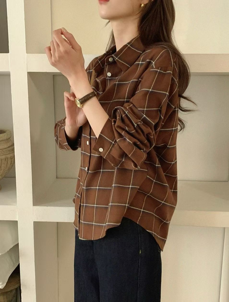 COMMA-콤마-T東大門㊣直郵女裝新品真品熱賣推薦襯衫蕾絲衫COMMA襯衫/蕾絲衫圖色3