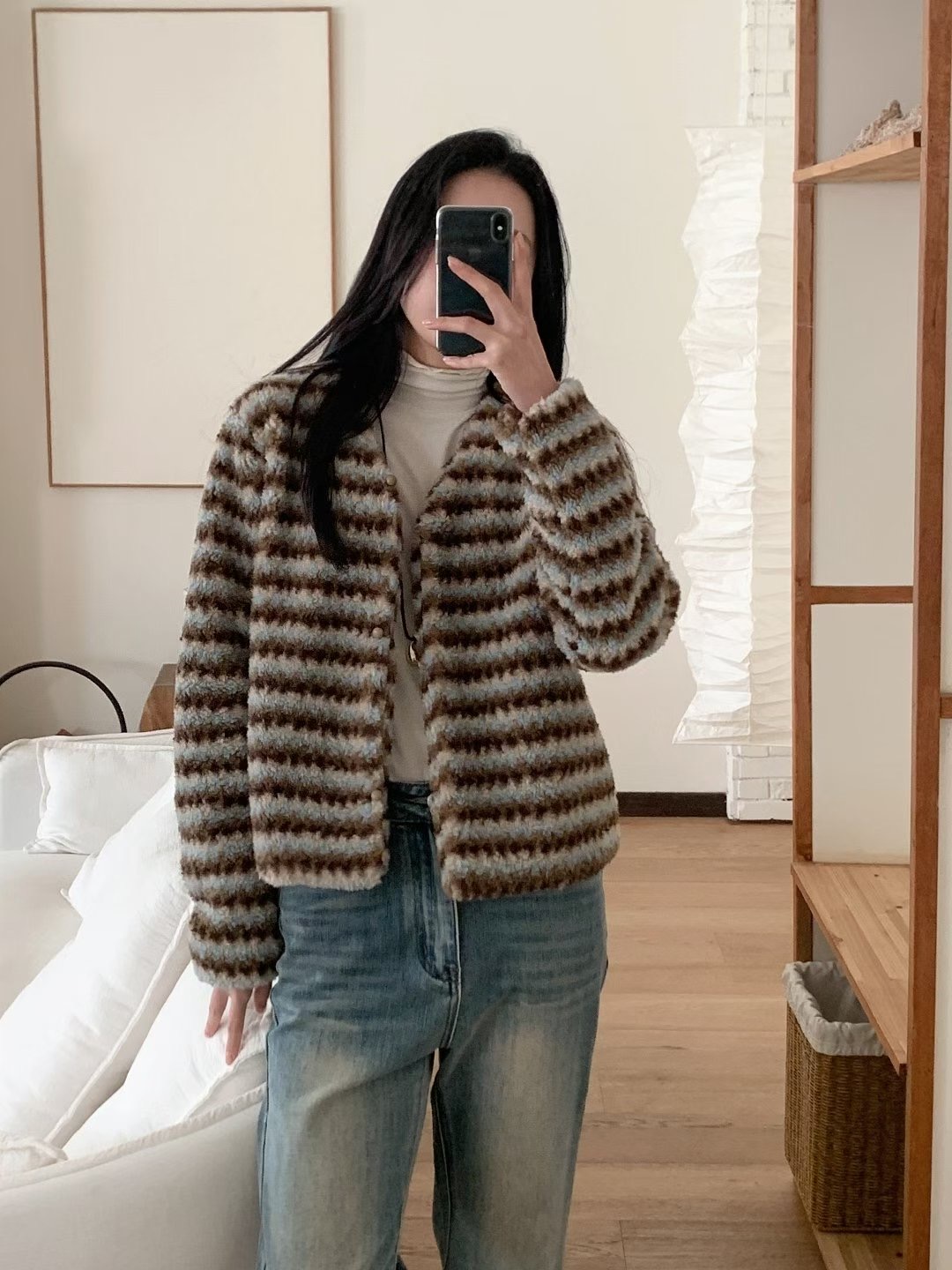 T.BLOSSOM韓國代購㊣女士新品人氣真品熱賣職業25秋冬夾克T.BLOSSOM夾克