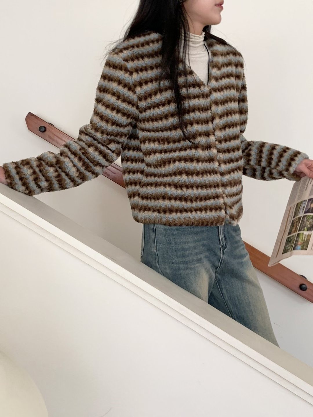 T.BLOSSOM韓國代購㊣女士新品人氣真品熱賣職業25秋冬夾克T.BLOSSOM夾克