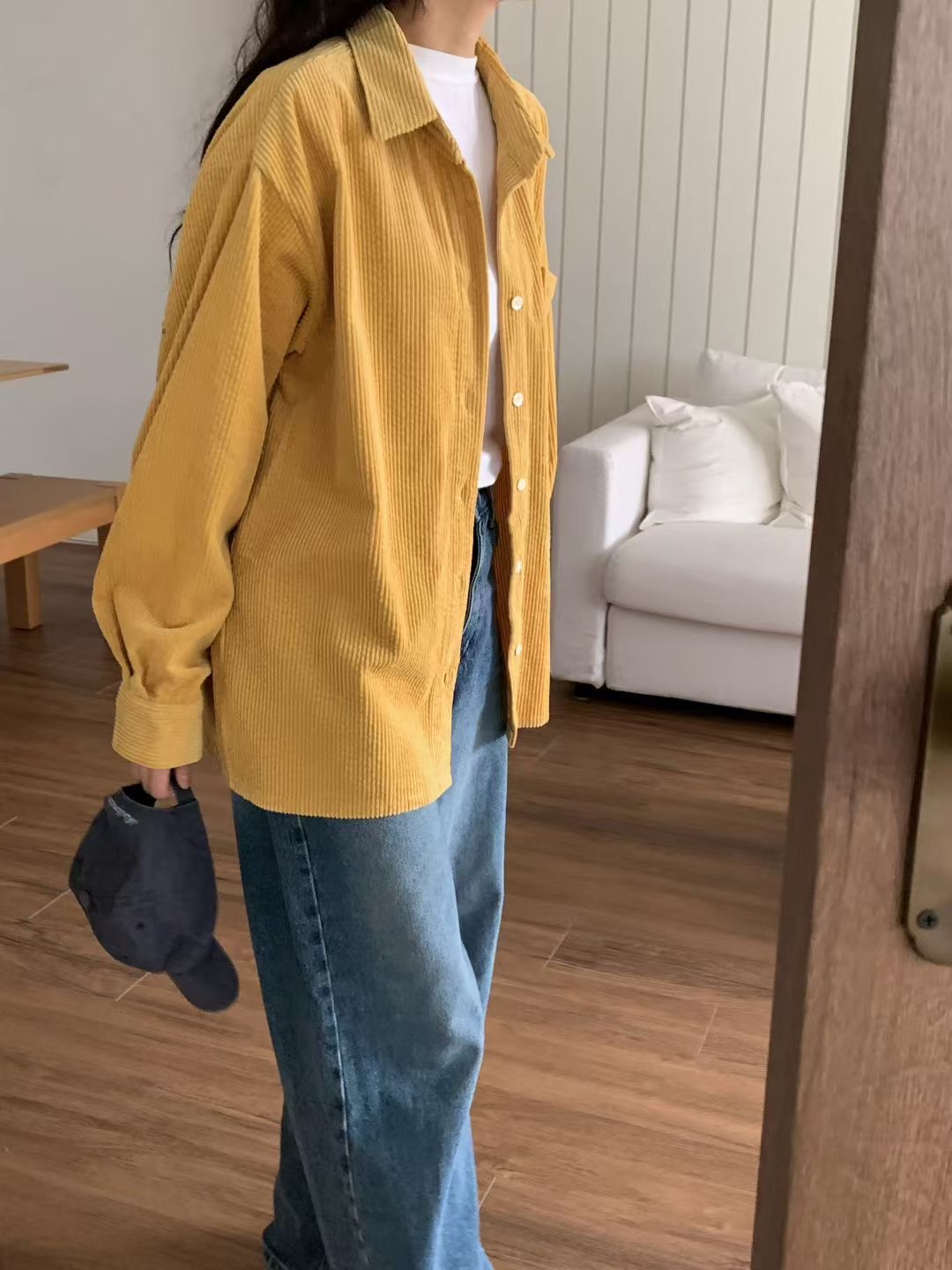 COMMA-콤마-T韓國直郵㊣女士新款時尚休閑25秋冬襯衫蕾絲衫COMMA襯衫/蕾絲衫圖色2