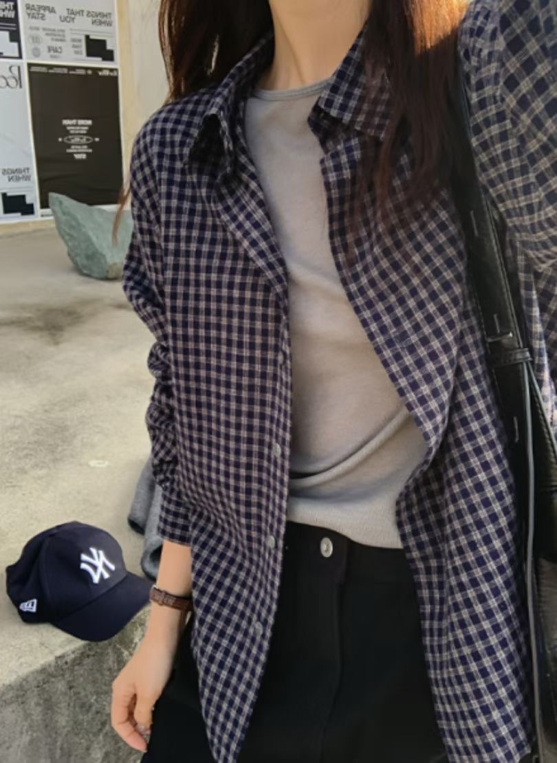 COMMA-콤마-T東大門㊣直郵女裝新款人氣推薦25秋冬襯衫蕾絲衫COMMA襯衫/蕾絲衫圖色2