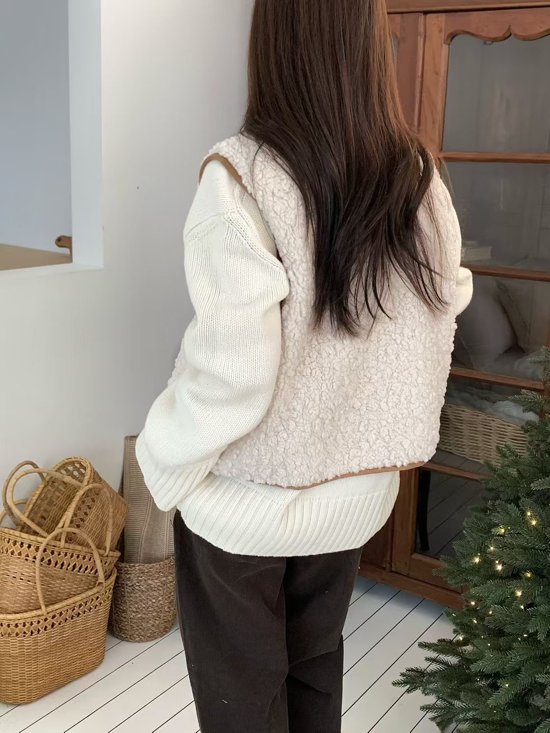 COMMA-콤마-T韓國直郵㊣女士新品25秋冬人氣馬甲不含內搭COMMA馬甲