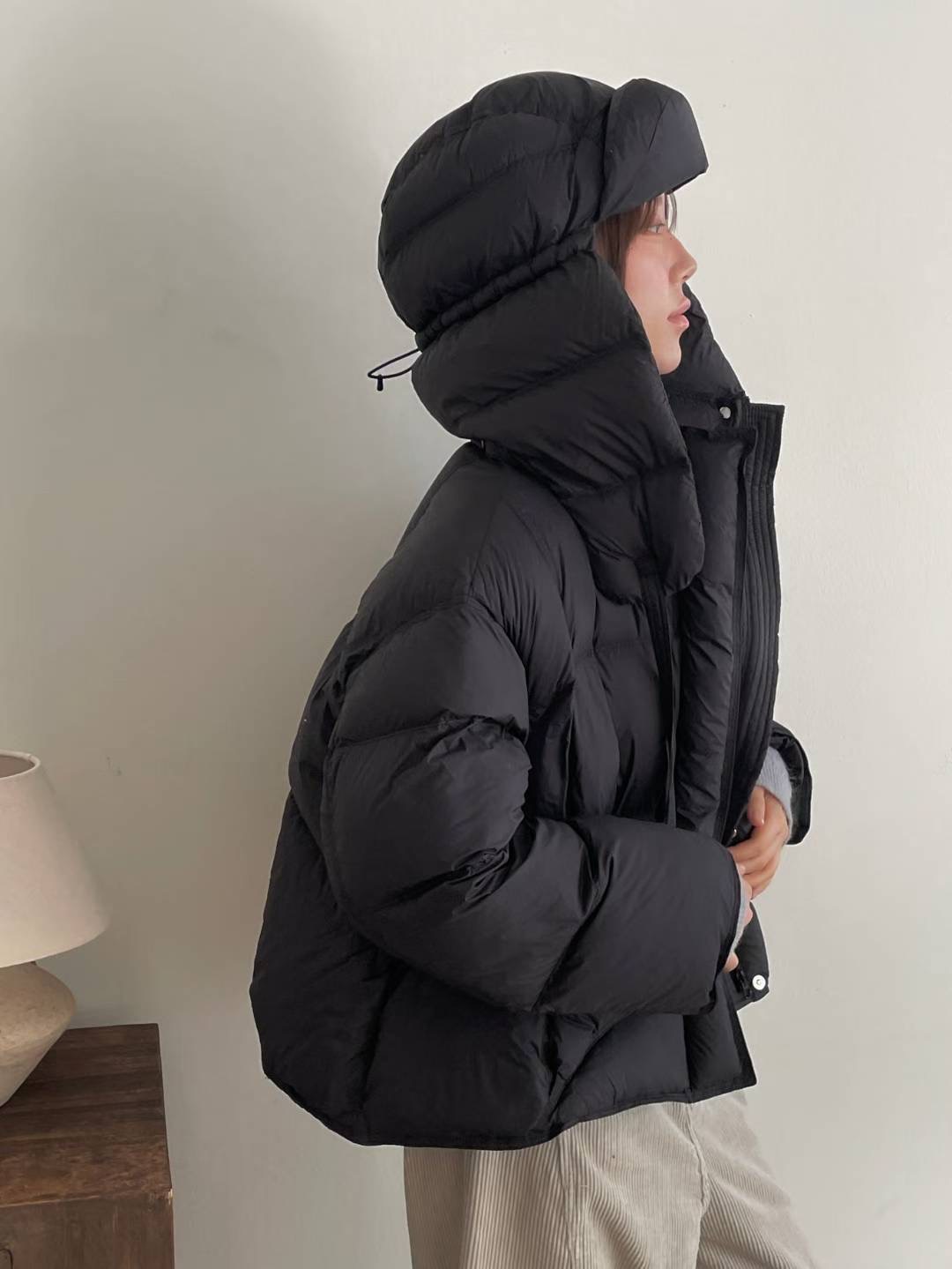 L.REWIND韓國直郵㊣女士新款休閑職業真品人氣25秋冬短款羽絨服L.REWIND短款羽絨服