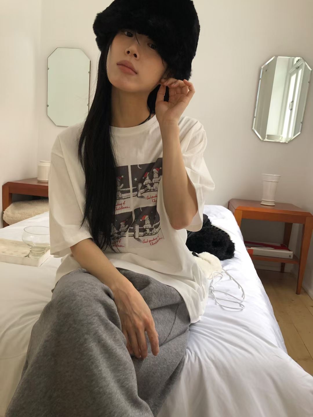 FEVER東大門㊣實拍女士新款25秋冬職業休閑時尚推薦人氣T恤FEVERT恤