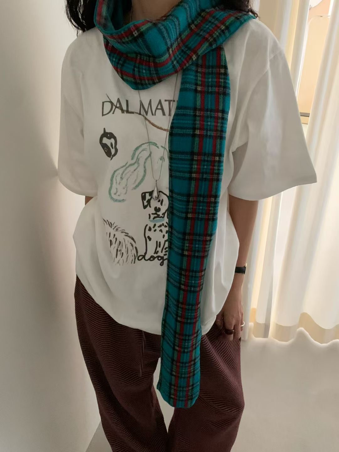 FEVER東大門㊣直郵女士新款時尚推薦25秋冬熱賣休閑T恤羊毛FEVERT恤