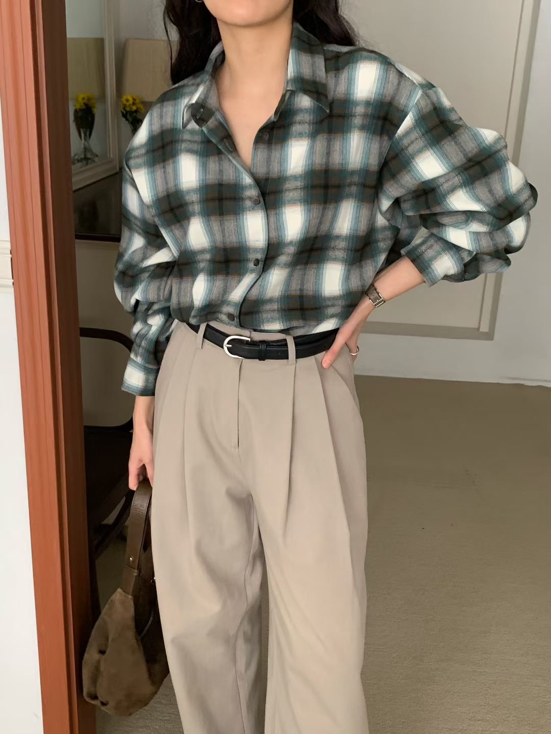 COMMA-콤마-T韓國直郵㊣女士新品真品推薦人氣襯衫蕾絲衫COMMA襯衫/蕾絲衫圖色1