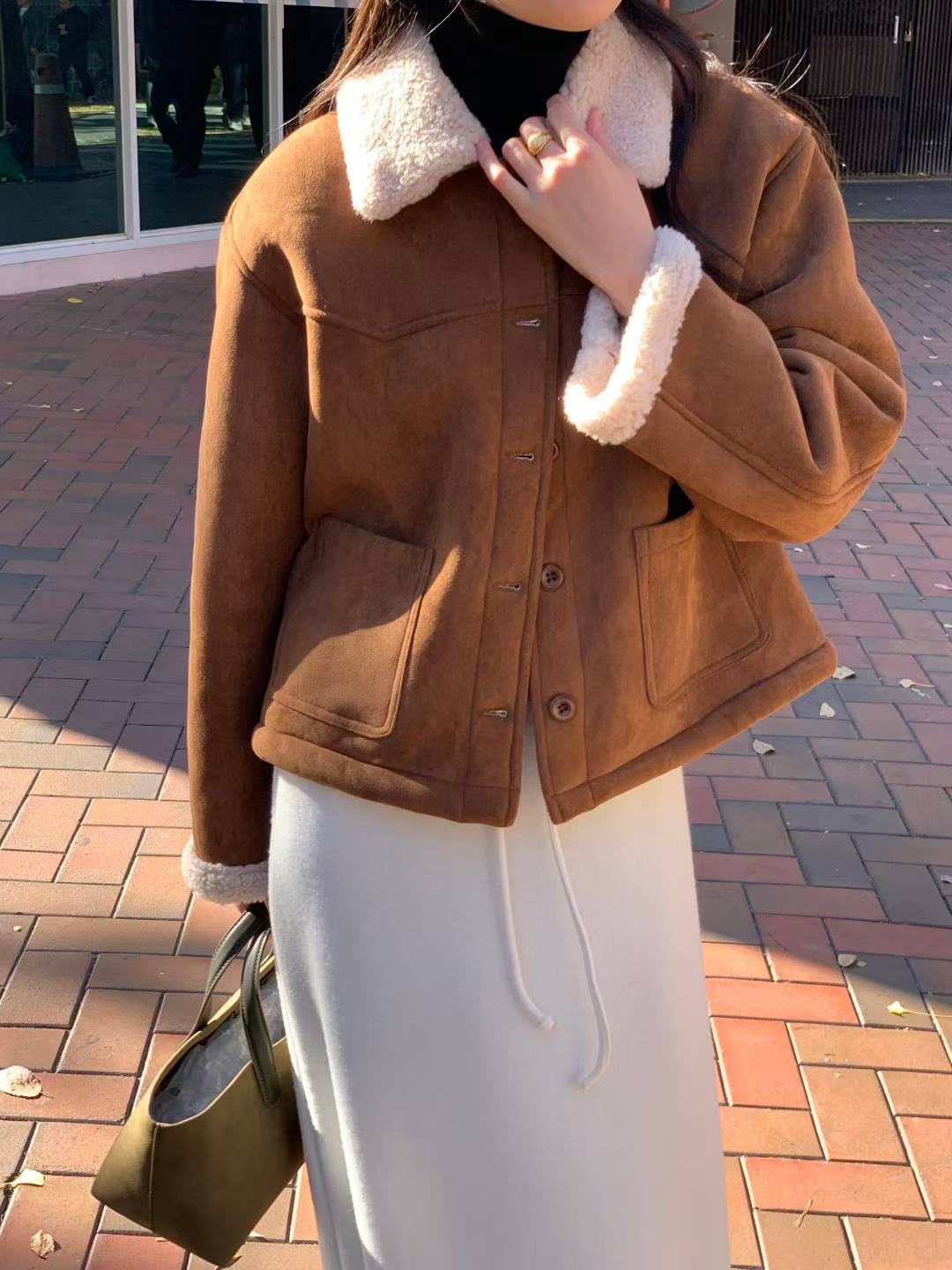 AREING韓國直郵㊣女裝新款真品熱賣人氣推薦時尚職業休閑夾克AREING夾克圖色1