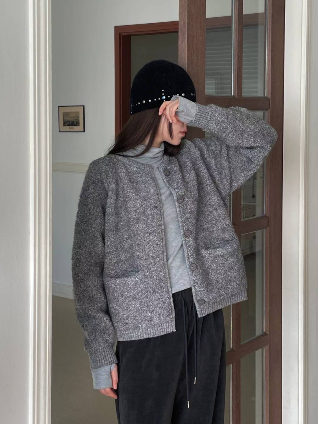 L.REWIND韓國代購㊣女士新款時尚休閑熱賣25秋冬推薦毛衣羊毛L.REWIND毛衣