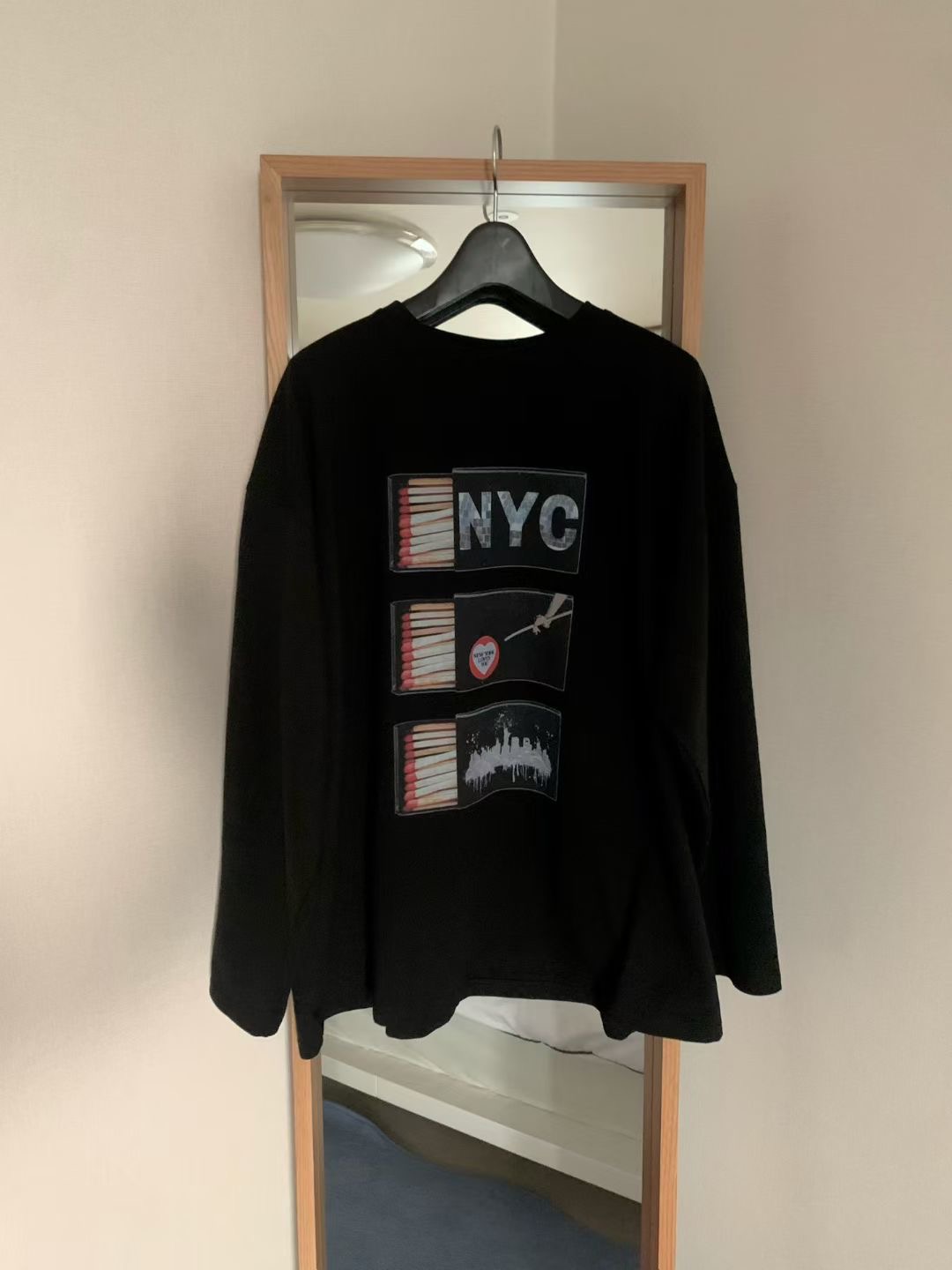 FEVER韓國代購㊣女士新品人氣真品熱賣職業休閑時尚長袖T恤FEVER長袖T恤圖色1