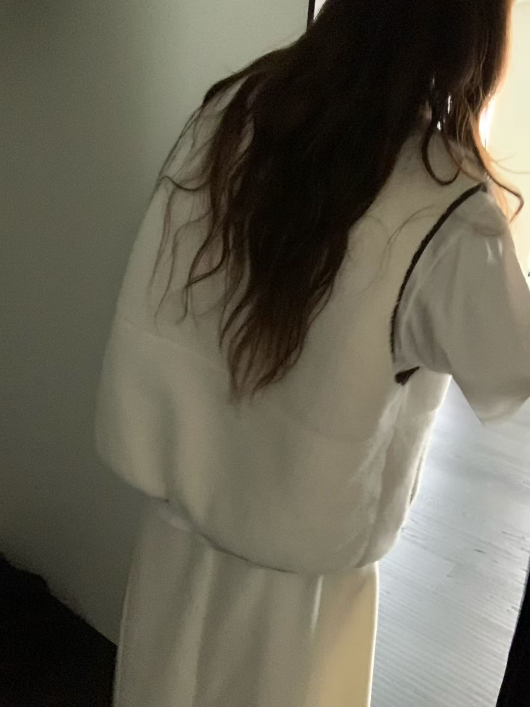 FEVER韓國代購㊣女士新品時尚推薦熱賣25秋冬真品馬甲絎縫絨FEVER馬甲