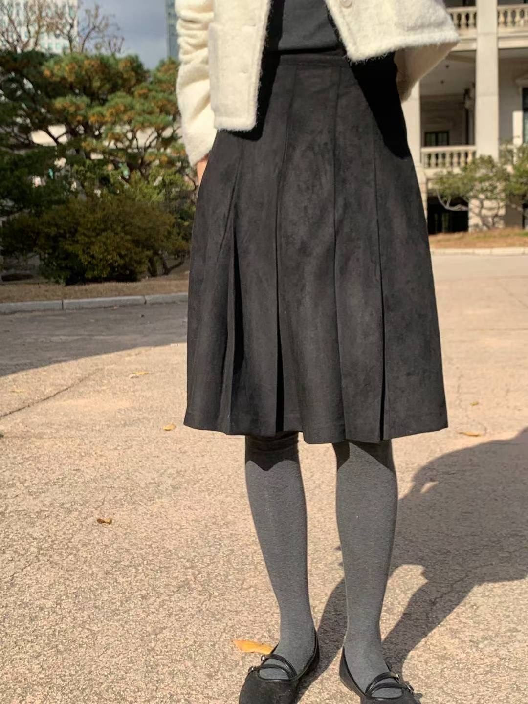 AREING東大門㊣代購女裝新品時尚熱賣真品職業半身裙中短裙AREING半身裙/中短裙圖色1