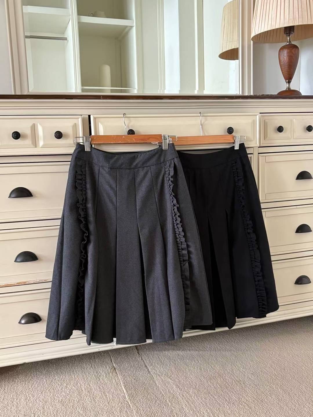 L.REWIND韓國代購㊣女裝新品人氣熱賣25秋冬真品半身裙中短裙L.REWIND半身裙/中短裙