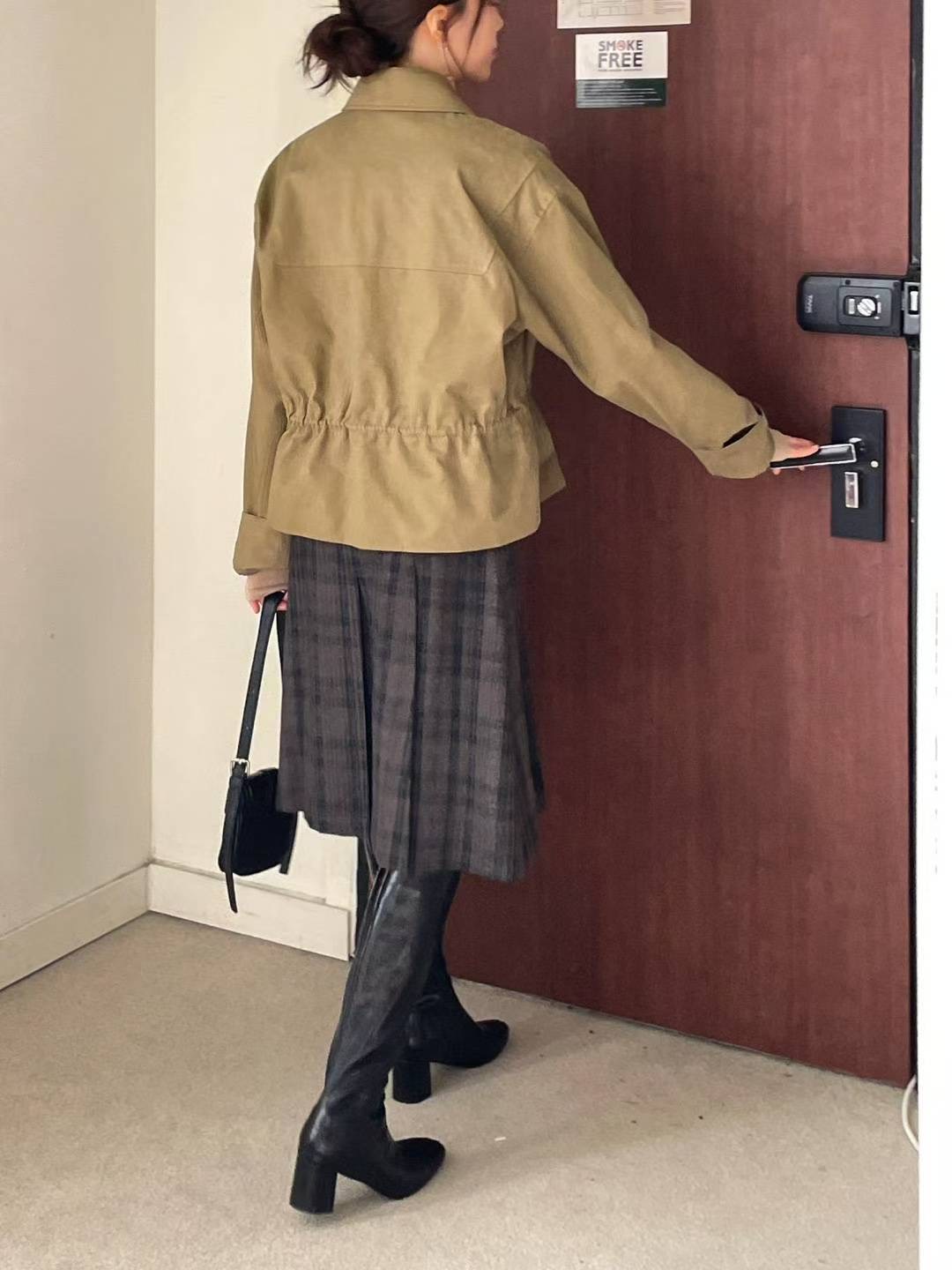 L.REWIND韓國直郵㊣女士新品休閑熱賣人氣推薦職業25秋冬夾克L.REWIND夾克