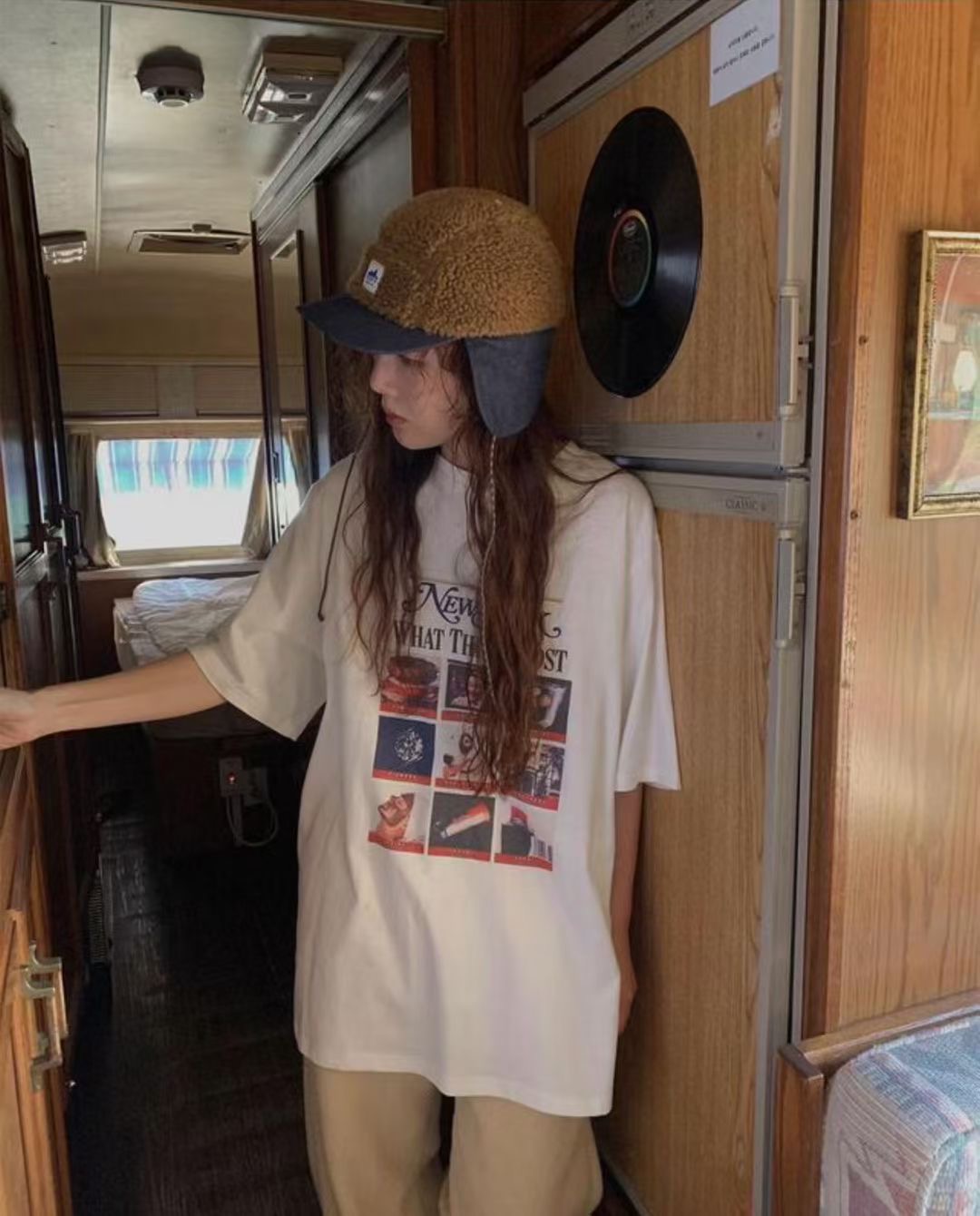 FEVER東大門㊣代購女裝新品熱賣真品推薦時尚25秋冬人氣T恤FEVERT恤圖色2