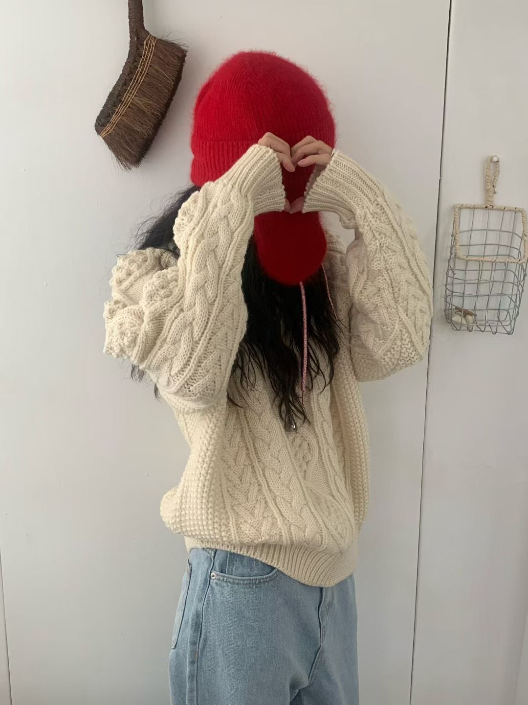 FEVER東大門㊣代購女士新品25秋冬真品時尚休閑推薦人氣針織衫FEVER針織衫