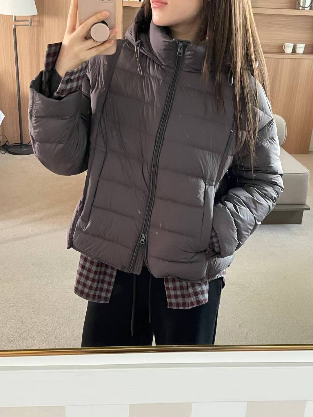 L.REWIND韓國代購㊣女裝新款職業人氣真品熱賣時尚短款羽絨服L.REWIND短款羽絨服圖色2