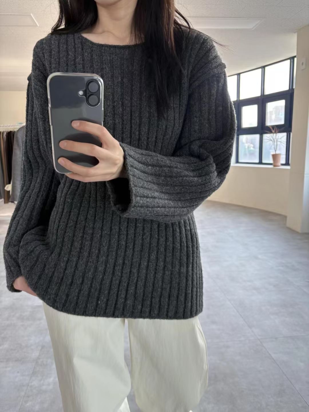 FEVER東大門㊣代購女士新款職業推薦時尚休閑人氣熱賣針織衫FEVER針織衫圖色1