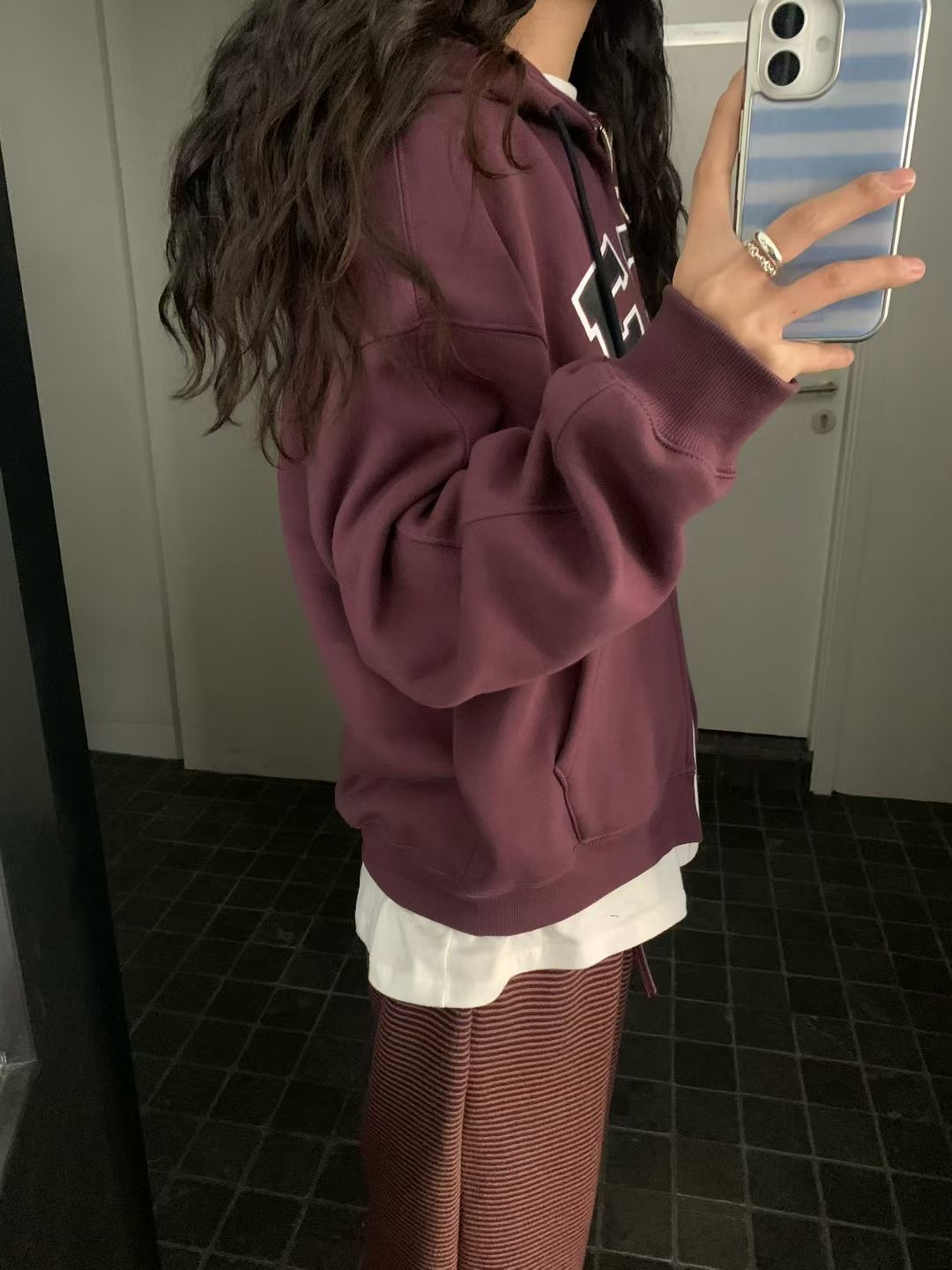 FEVER韓國直郵㊣女士新款時尚推薦真品休閑職業夾克連帽拉鏈衫FEVER夾克