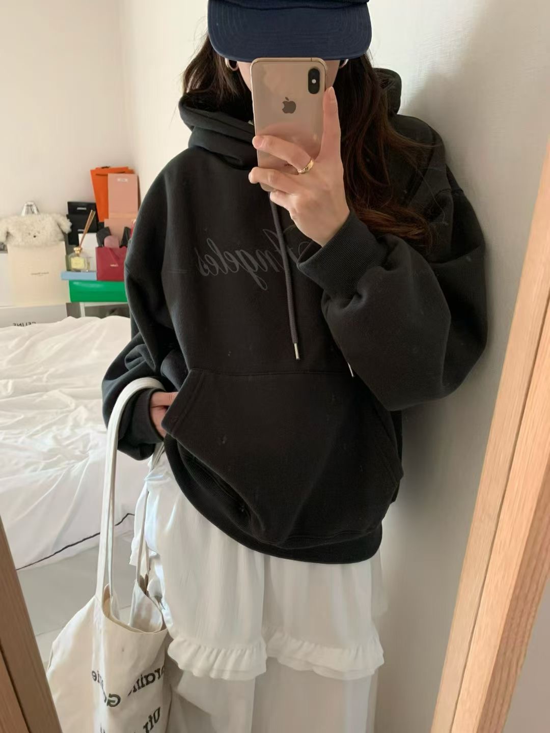 FEVER韓國直郵㊣女裝新品休閑人氣真品熱賣時尚推薦衛衣連帽衫FEVER衛衣圖色2