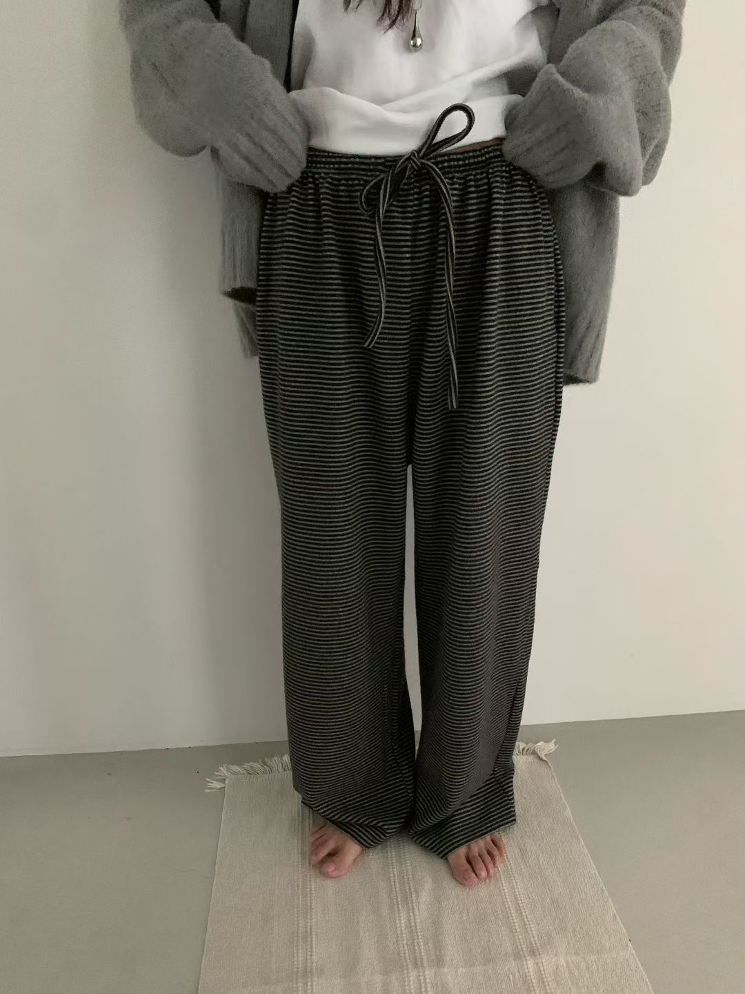 FEVER東大門㊣實拍女裝新款熱賣推薦人氣25秋冬真品休閑休閑褲FEVER休閑褲圖色2