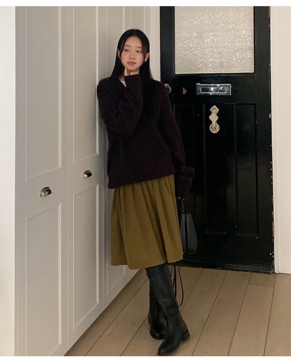 FEVER韓國直郵㊣女裝新品時尚職業人氣熱賣推薦半身裙中短裙FEVER半身裙/中短裙