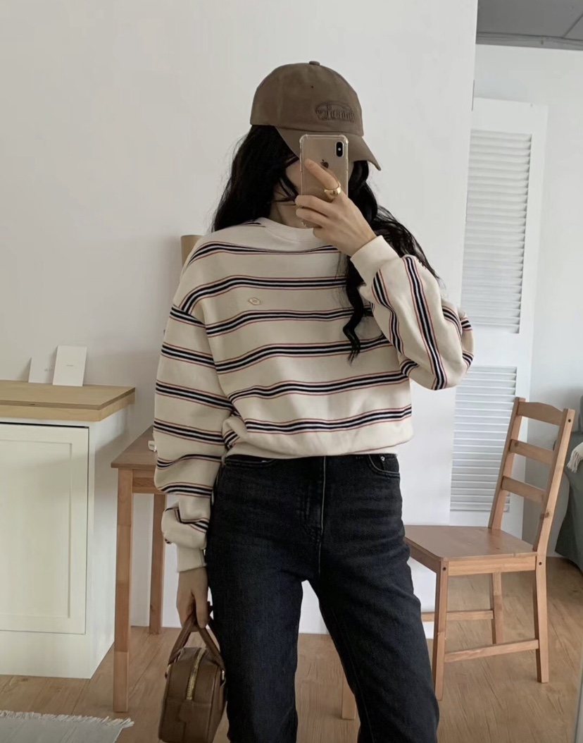 FORMSTUDIO東大門㊣代購女士新款熱賣人氣衛衣Sale雙排扣寬松FORMSTUDIO衛衣圖色1