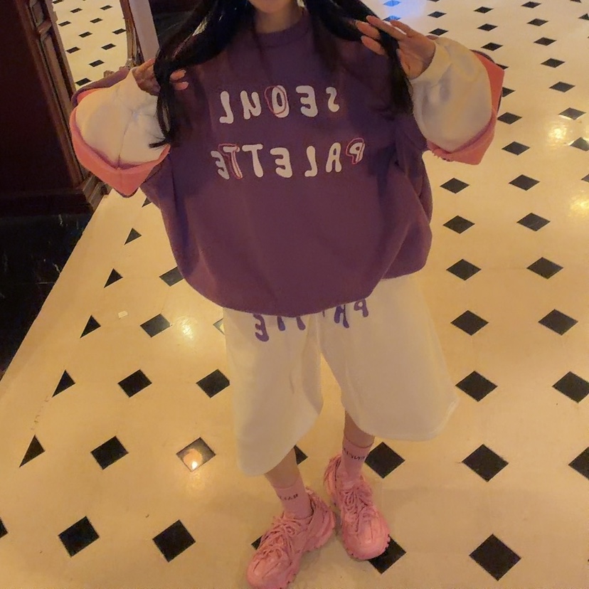 PALETTE-Q東大門㊣直郵女士新款熱賣推薦人氣休閑短褲加絨PALETTE-Q短褲