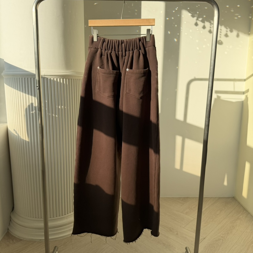 PALETTE-Q韓國直郵㊣女裝新品人氣時尚休閑休閑褲加絨抓絨PALETTE-Q休閑褲