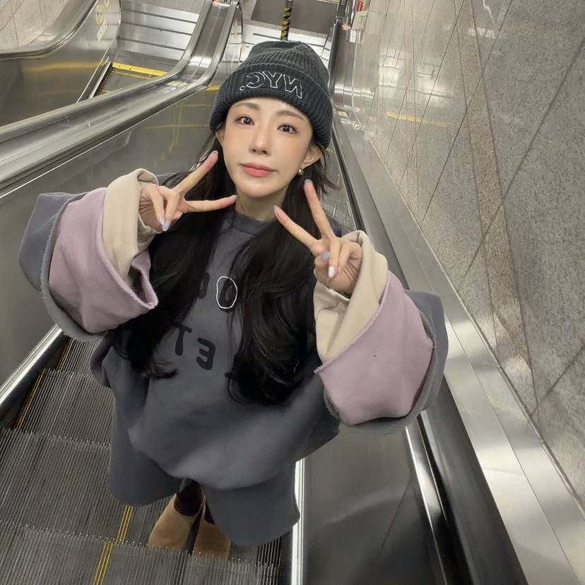 PALETTE-Q東大門㊣代購女士新款休閑真品熱賣人氣衛衣加絨PALETTE-Q衛衣