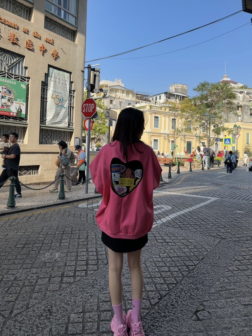 PALETTE-Q東大門㊣代購女士新品職業推薦真品時尚人氣衛衣PALETTE-Q衛衣