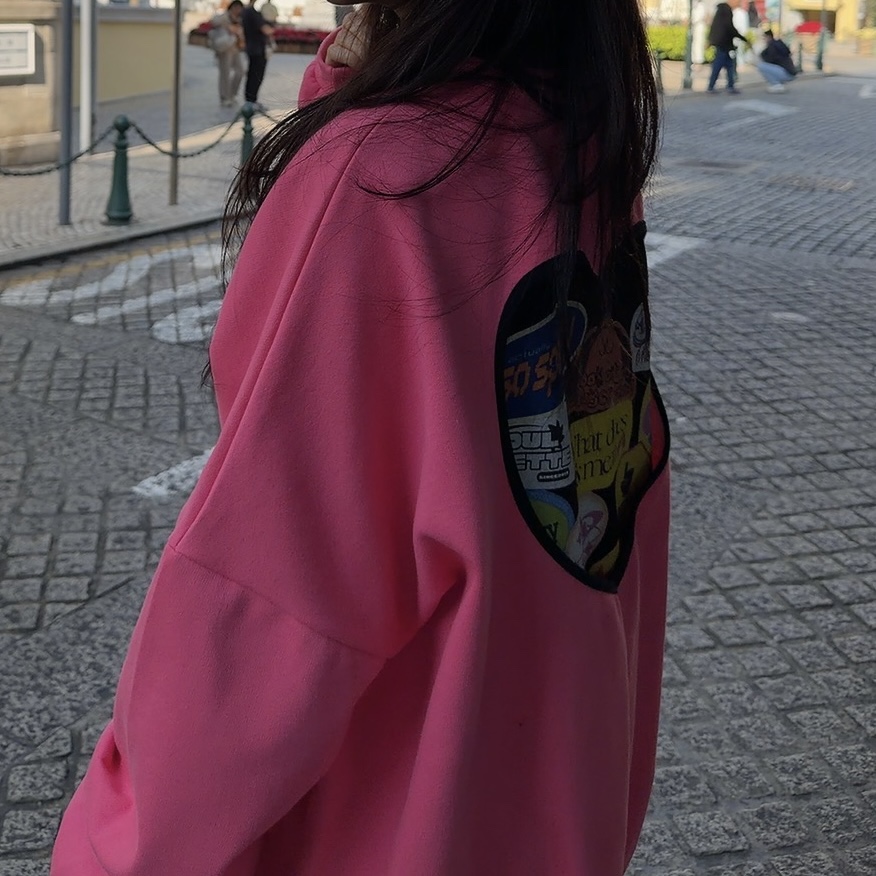 PALETTE-Q東大門㊣代購女士新品職業推薦真品時尚人氣衛衣PALETTE-Q衛衣