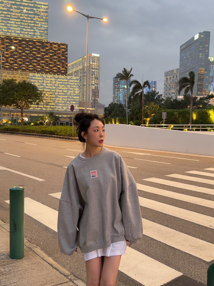 PALETTE-Q東大門㊣代購女士新品職業推薦真品時尚人氣衛衣PALETTE-Q衛衣