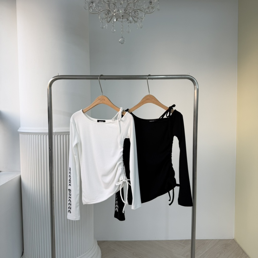 PALETTE-Q東大門㊣實拍女士新款真品推薦熱賣25秋冬長袖T恤PALETTE-Q長袖T恤