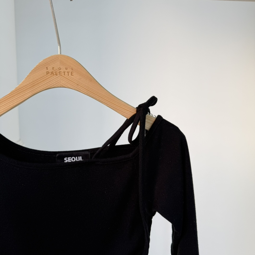 PALETTE-Q東大門㊣實拍女士新款真品推薦熱賣25秋冬長袖T恤PALETTE-Q長袖T恤