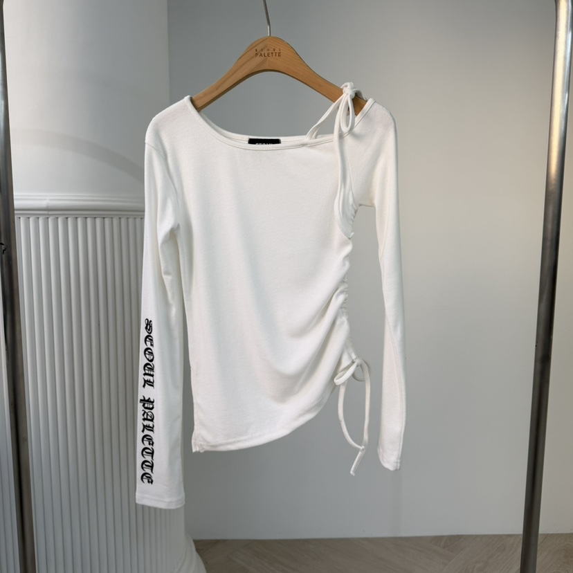 PALETTE-Q東大門㊣實拍女士新款真品推薦熱賣25秋冬長袖T恤PALETTE-Q長袖T恤圖色1