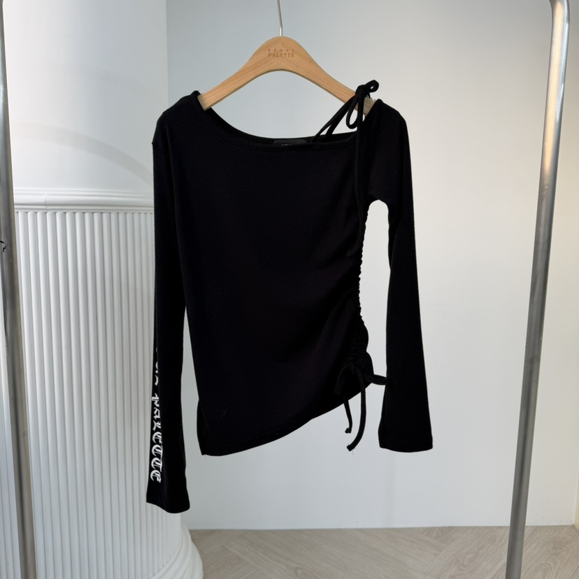 PALETTE-Q東大門㊣實拍女士新款真品推薦熱賣25秋冬長袖T恤PALETTE-Q長袖T恤圖色2