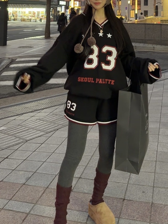 PALETTE-Q東大門㊣實拍女裝新品熱賣休閑真品短褲加絨抓絨PALETTE-Q短褲