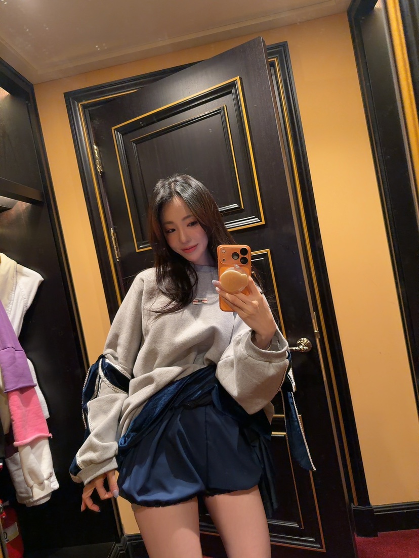 PALETTE-Q韓國直郵㊣女士新品休閑人氣職業25秋冬裙褲褶裥絲絨PALETTE-Q裙褲