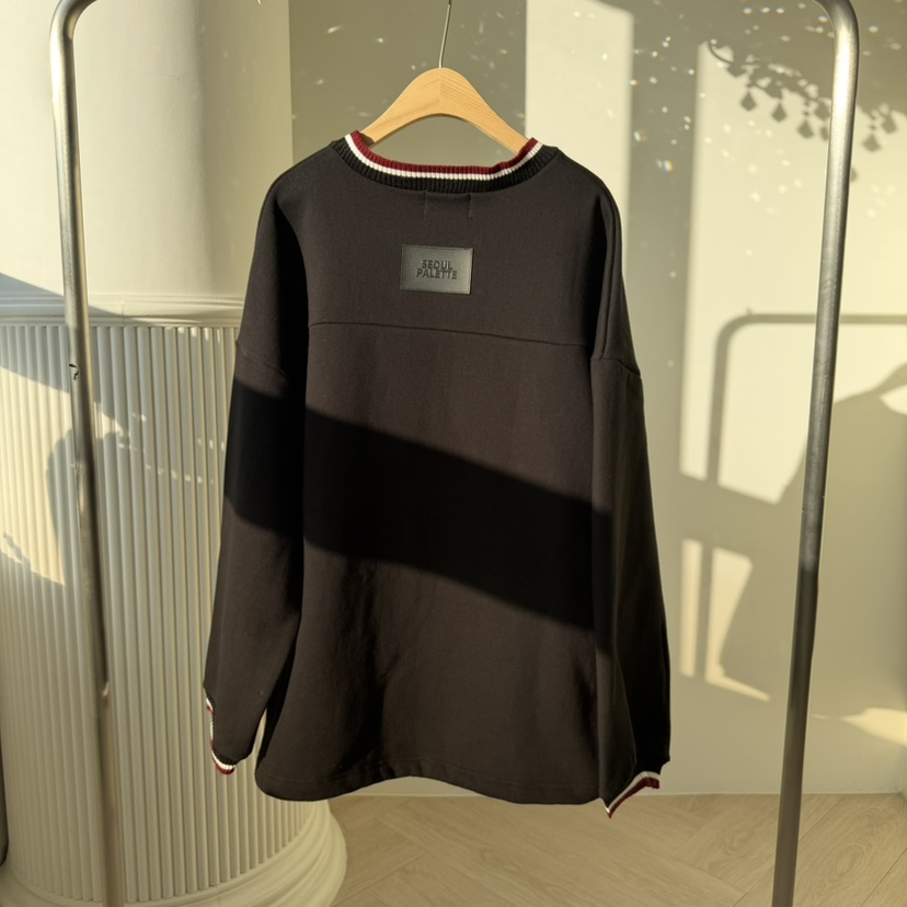 PALETTE-Q東大門㊣代購女裝新品休閑真品推薦25秋冬衛衣加絨PALETTE-Q衛衣